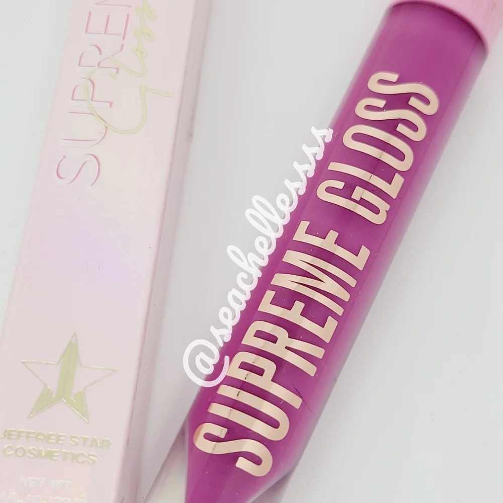 More Than Friends Jeffree Star Supreme Gloss Berry Pink Brand New in Box